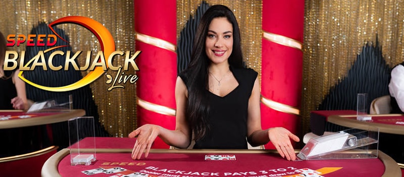 speed blackjack en vivo